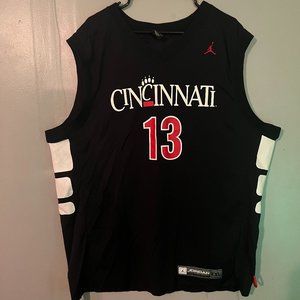 vintage 90s Jordan NCAA Cincinnati Bearcats #13 Basketball Jersey | 2XL